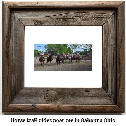 horse trail rides near me in Gahanna, Ohio